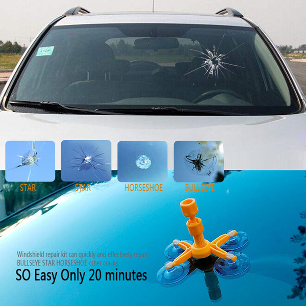 Hot Windshield Repair Kits DIY Car Window Repair Tools Glass Scratch Windscreen Crack Restore Window Screen Polishing Car-Styling