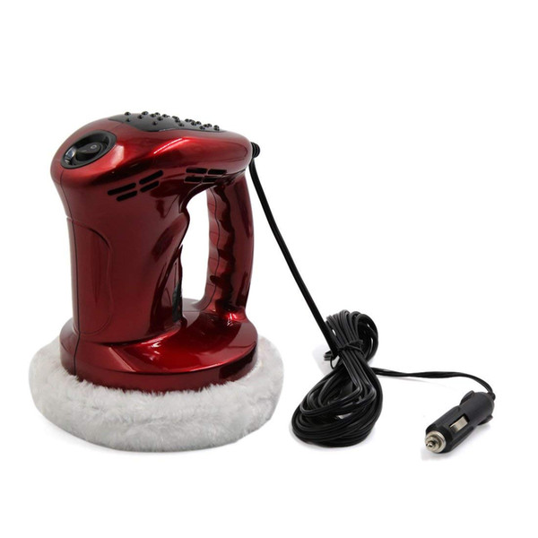 wholesale DC 12V Red Black Waxing Buffing Machine Car Electric Waxer Polisher Cleaning