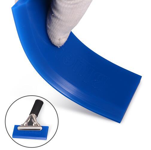 BLUEMAX Car Tinting Tools Rubber Squeegee Spare Blade Auto Vinyl Wrap Window Tint Tool Household Car Cleaning Ice Scraper