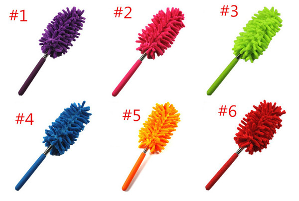 Car Scalable Duster Desktop Cleaning Telescopic Dusters Household Dusting Brush Cars Cleaning Tool