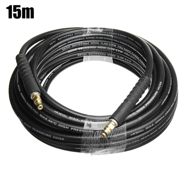 15m High Pressure Washer Water Cleaning Hose Pure Copper for Karcher K Series K2 K3 K4 K5 Car Wash Type A
