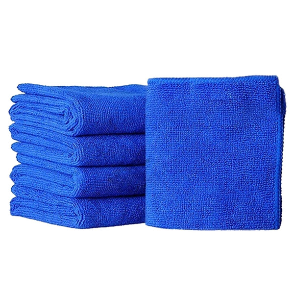 towel microfibre 5pcs Auto Care 30cmx30cm Microfiber Car Cleaning Cloths Car Care Microfibre Wax Polishing Detailing Towels
