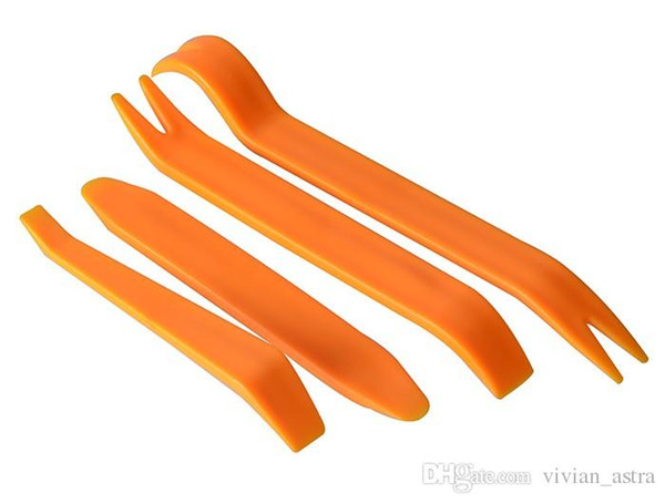 4pcs Auto Car Radio Panel Door Clip Trim Dash for Audio Removal Installer Pry Repair Tool Set