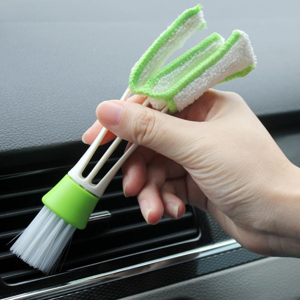 1PCS Car Washer Microfiber Car Cleaning Brush For Air-condition Cleaner Computer Clean Tools Blinds Duster Car Care