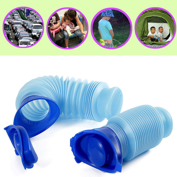 Emergency Urinal Portable Shrinkable Potty Pee Bottle Outdoor Travel Kids Adult Home Travel Emergency Women Pee Standing Urinals