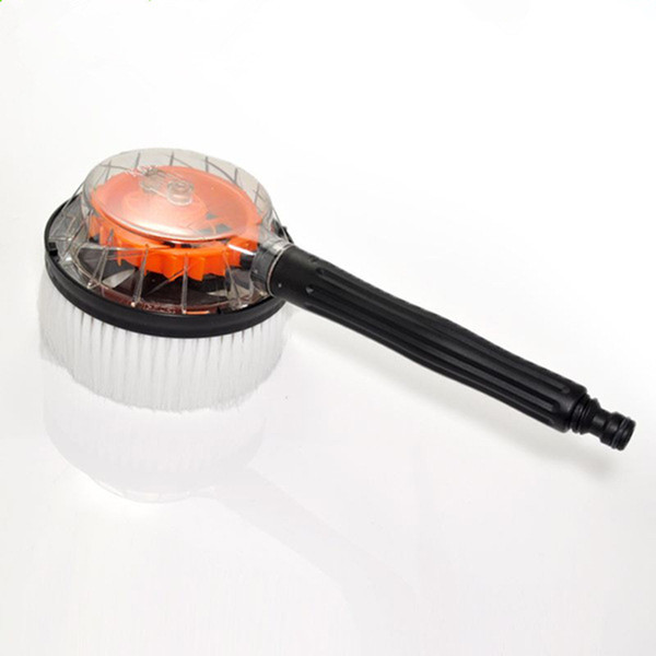 Professional Washing Brush Car Wash Water Flow Brush Portable Car Washer Automatic Rotating Brush Auto Clean Tools
