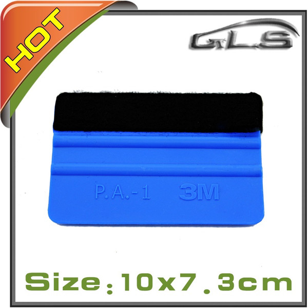4x3 Inch Plastic Tool Top Quality With Felt 3M Squeegee For Car Vinyl Film Wrapping Felt Free Shipping