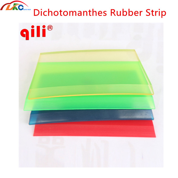 100pcs/lot DHL Qili Vinyl Film Car sticker wrapping Scraper Strip tendon rubber squeegee blade Car Window Glass squeegee Strips