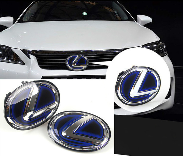 Lexus Modified Hybrid Car Logo Crystal Mirror China Net Logo Tail Logo