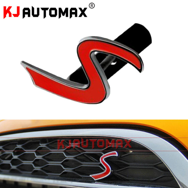 grille emblem Logo Car Front Grille Emblem Badge For Mini Cooper S Exterior Decoration S 50 53 55 56 R57 R60