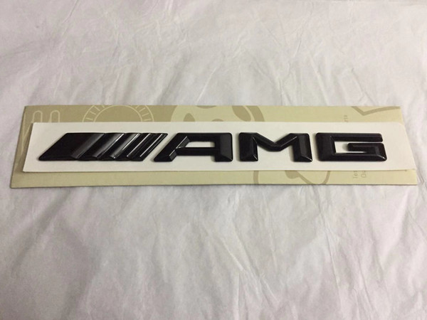 3D Chrome Car Emblem Badge Sticker Interior Exterior for AMG