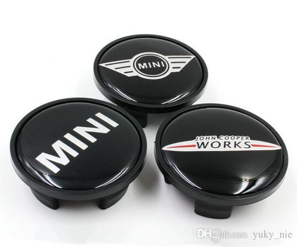 20pcs 54mm Mini ALLOY WHEEL CENTRE HUB CAPS Emblem Badge Cooper