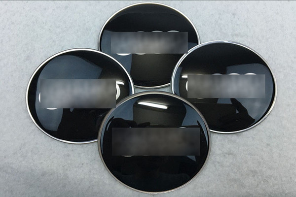 56.5mm 65mm AUDI logo Car Wheel Hub Center Caps Emblem Wheel Sticker For Audi A4 A6 Q3 Q5