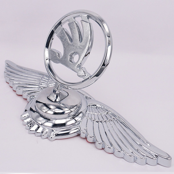 Metal Car Decoration 3D Car Emblem Badge Auto Front Hood Bonnet Sticker for Skoda