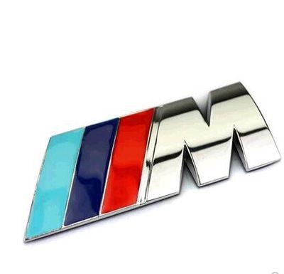 ABS Car Badge Emblem for M/M3/M5 Badge Power Sport Hood Boot Rear 3d Sticker Free Shipping