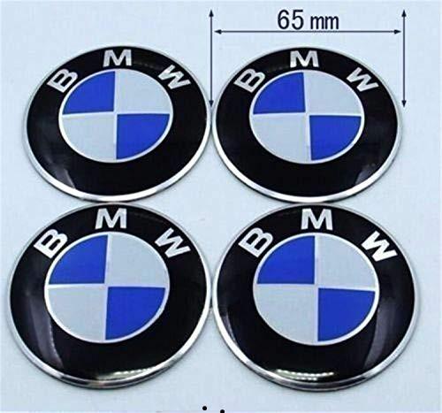 4X 65MM Auto Car Wheel Center Hub Cap Emblem Badge Decal Sticker for BMW Az