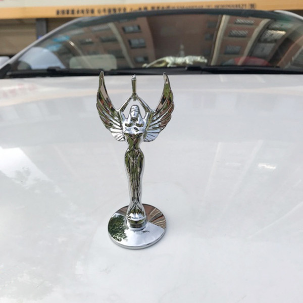 Luxury car front 3D logo Statue of Liberty gold color & silver color metal car logo badge Car styling sticker