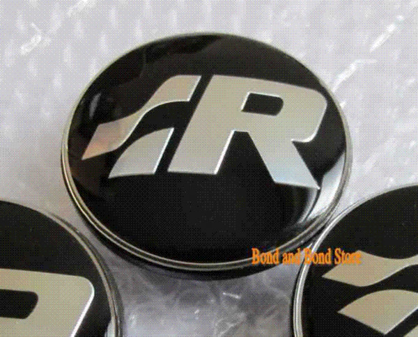 4pcs Volkswagen Wheel Center Caps Rim VW Hub Caps EMBLEM for VW R-Line Golf R32 Passat R36 65mm Free Shipping