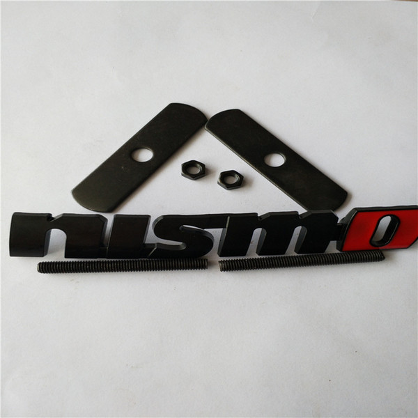 Automobiles Exterior Accessories Grille Badge Car Styling 3D Metal NISMO Logo Front Cover Grille Emblem Car Badges