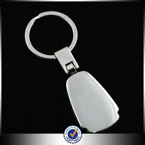 Alfa Romeo 156 Water Drop Car Emblems (Silver) Car Styling Keyrings Keychain For Alfa Romeo 147 159 Key Ring Chain Fob