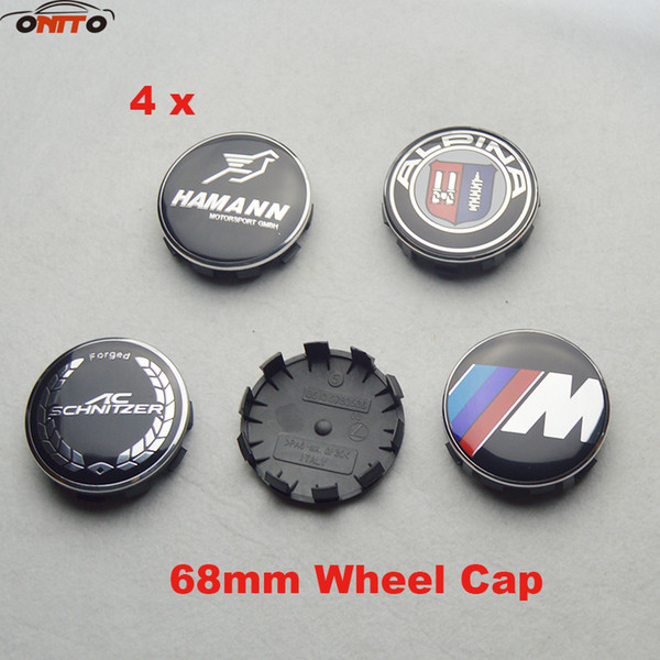 68mm 2.68inch BLACK BASE 10PINS claw car Wheel Hub Emblem Cover Auto Wheel Center Logo Cap ABS Aluminum E60 E90 F10 F30 F15 E63 E64 E65 E86