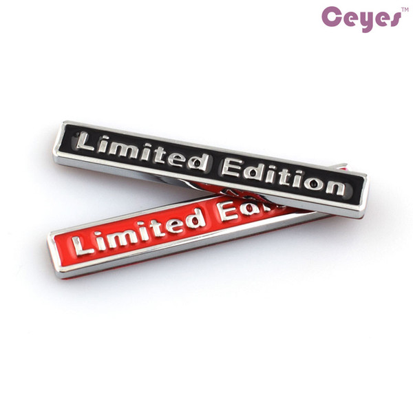 Car Styling 3D Metal Logo Stickers Limited Edition Badge for bmw audi opel saab seat jeep lada nissan toyota Car Emblems Stickers