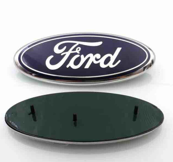 High Quality background 23*9cm Auto Car Emblem Badge ABS+Aluminum Hood Front Rear Trunk Logo for Ford Edge Explorer