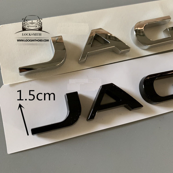 The new for Jaguar JAGUAR car standard trunk tail letter English letter mark XE XF XJL logo