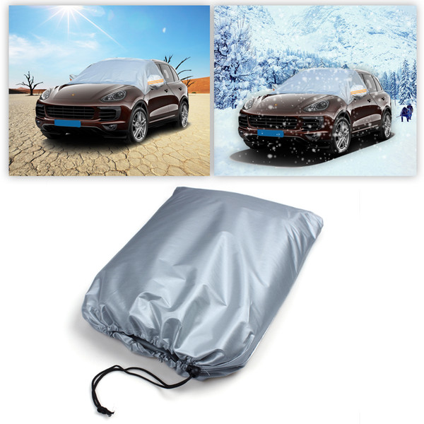 Car Cover Vehicle Front Window Sunshade Ice Protector Waterproof Heat Sun Snow Dust Rain Resistant Protection