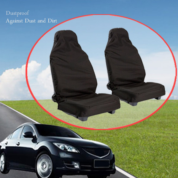 1 Pair High quality Car seat cover Heavy Duty Universal Waterproof polyester Car Front Seat Covers Protector Seats dfdf