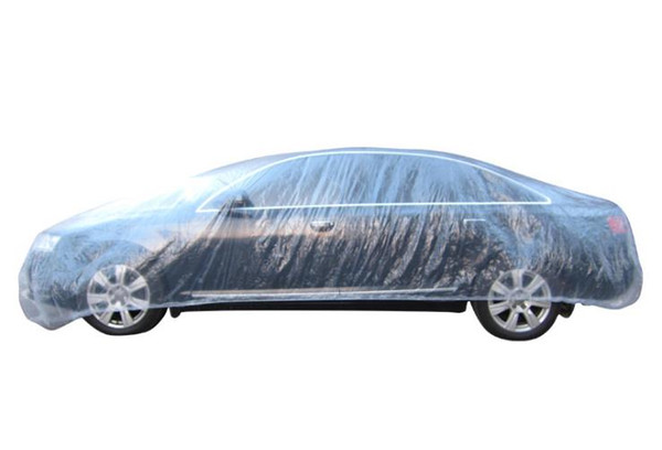 LDPE Thicken Full Car Cover Waterproof Dustproof Size M L XL Universal Fit to Car Model for Daily Protect