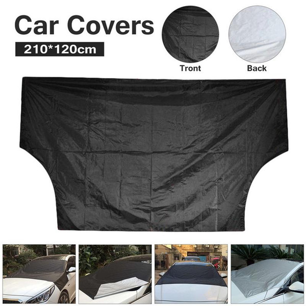 210x120cm Universal Car Front Windshield Snow Frost Cover For Windshield Winter Summer Car Front Window Windscreen