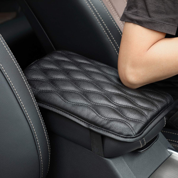 Universal Center Console Cover for Most Vehicle, SUV, Truck, Car, Waterproof Armrest Cover Center Console Pad Protector