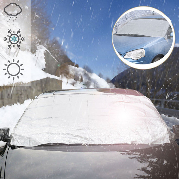 Car exterior protection Snow blocked Car Covers Snow Ice Protector Visor Sun Shade Fornt Rear Windshield Cover Block Shields