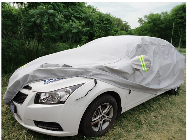 Manufacturer plus cotton thickening anti-snow sunscreen cover Oxford sunshade cover aluminum foil car clothing support Car Covers