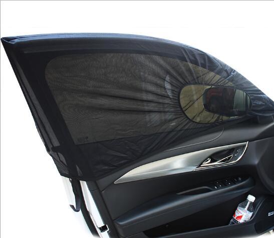 2Pcs Universal Car Window Cover Sunshade Curtain UV Protection Shield Sunshade Shield Window Protector Car Universal