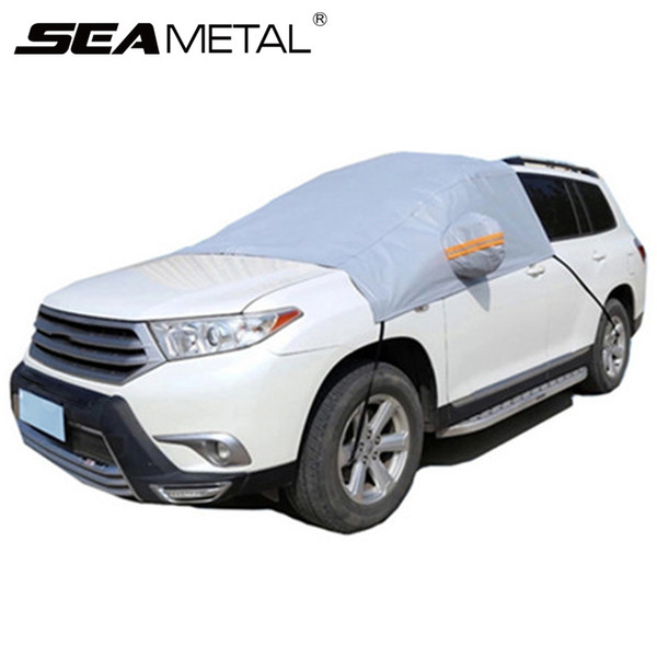 Car-covers Front Windscreen Covers Automobiles PEVA Universal Snow Proof Waterproof Dustproof Sunproof Summer Winter Accessories