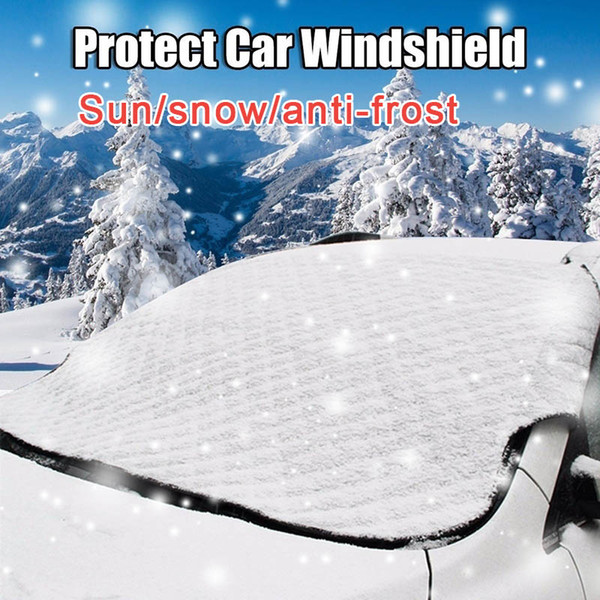 Hot 1pcs Car Window Windscreen Cover Sun Visor Shield Dustproof Anti Snow Frost Protector BX