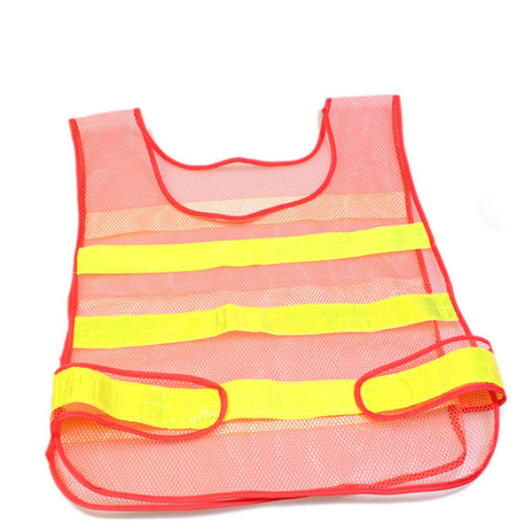 Safety Reflective Vest Work Site Sanitation Reflective Vest Protection Suit Coat Waistcoat 40*55 Cm