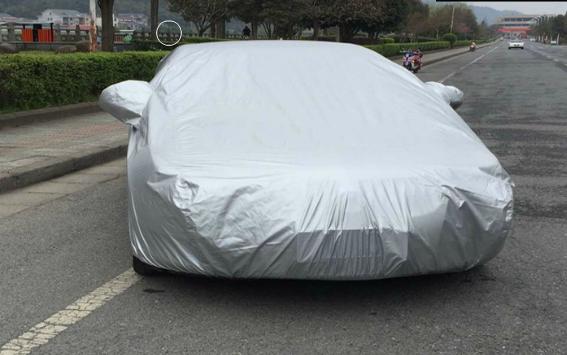 Silver Coat, Car Cover, Dust Cover, Sunscreen Coat 3XL