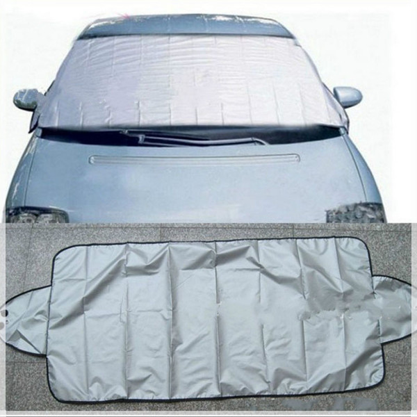 CHIZIYO 150 * 70cm Auto Cover Anti Frost Ice Snow Protector UV Protection Heat Sun Shade Car Windshield Shade