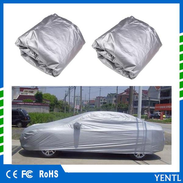 Free shipping YENTL Indoor Outdoor Full Car Cover Sun UV Snow Dust Resistant Protection Size S/M/L/XL SUV Car Cover Sun UV Snow dust rain