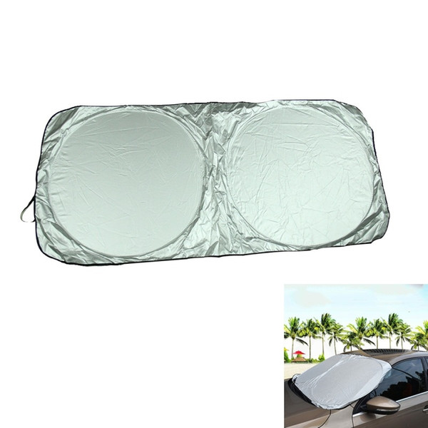 Car Sunshade Sun Shade Windshield Visor Cover Front Rear Window UV Protection Shield Film Reflective Car Styling