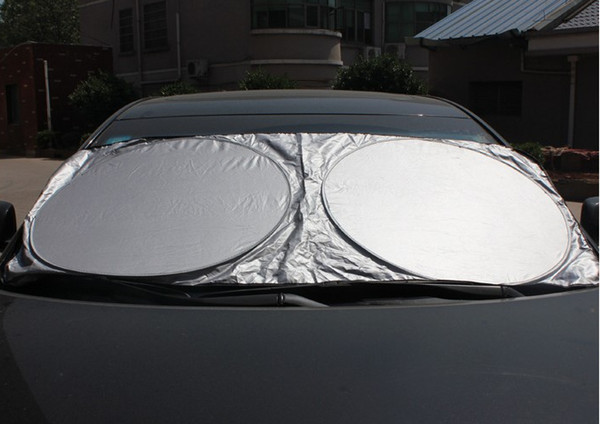 Car Front Sunshade Rear Windshield Window Foldable Sun Shade Shield Sun Visor UV Block Auto Sun Visor Windshield Block Cover