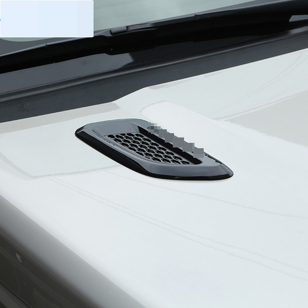 Gloss Black Bonnet Engine Air Outlet Cover Trim for Range Rover Evoque 2012-2018 Freelander 2 Discovery Sport Range Rover Vogue Velar