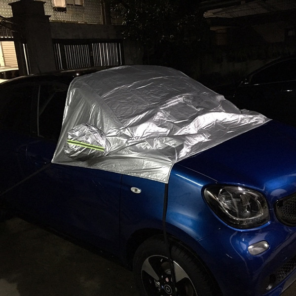 Waterproof Snow-proof Sun-proof Car Front End Cover for Smart fortwo 2009 2010 2011 2012 2013 2014 2015 2016 2017 2018 2019