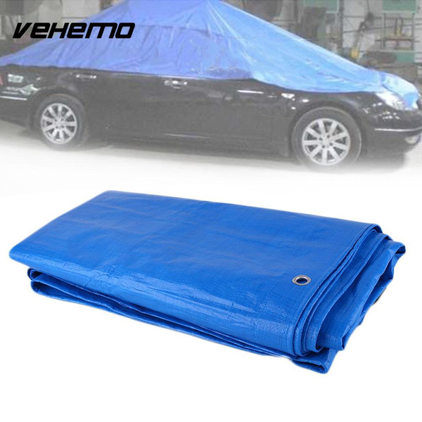 Car Vehicles Tarpaulin Luggage Cover Canvas Waterproof Anti Aging Canopy Outdoor