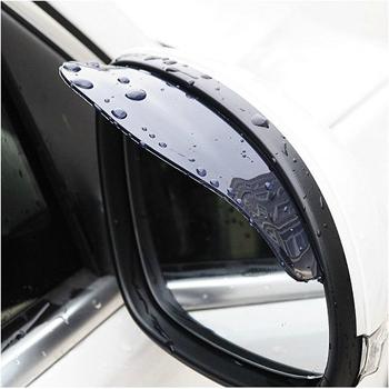 Universal Flexib PVC Rearview Mirror Rain Shade Rainproof Car back mirror eyebrow rain cover for ford focus 2 3 Hyundai solaris Mazda CX-5