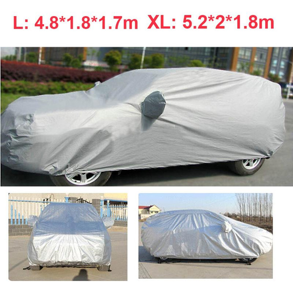 Universal Car Styling Anti UV Car Cover Dustproof Car Clothes Vehicle Scratch Proof SUV Surface Protector Full L XL