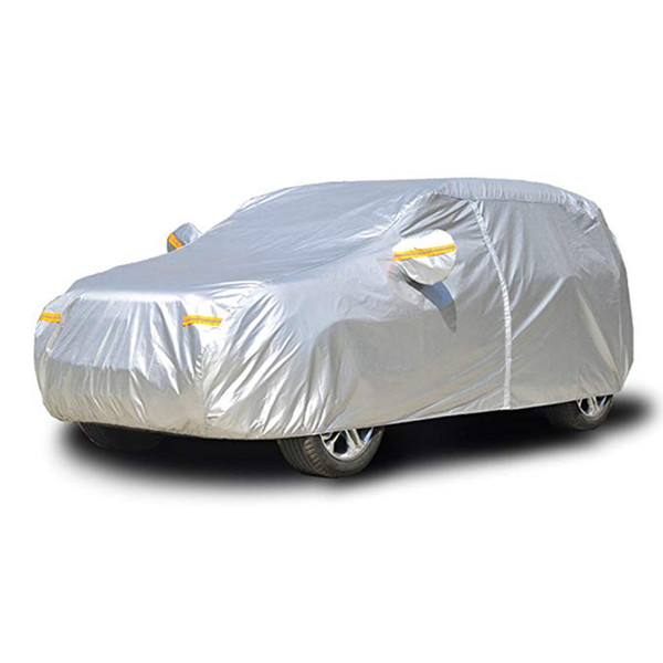 Waterprpoof car covers outdoor sun protection cover for car reflector dust rain snow protective suv sedan hatchback